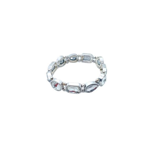 Rhinestone Stretch Bracelet  - Picture 2 of 5